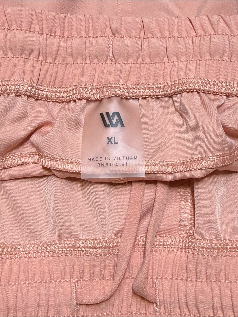 Lululemon-inspired Men’s Athletic Shorts — Dusty Pink, XL